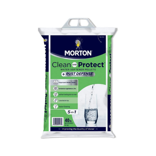 Morton iron removal salt pellets