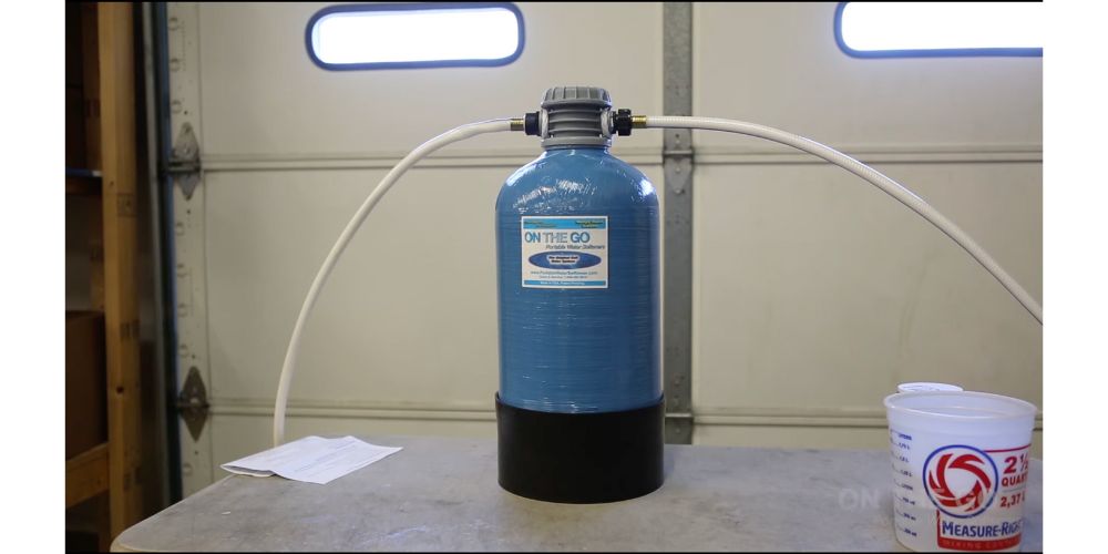 On The Go® - Double Standard 640-1600 gal Portable Water Softener 